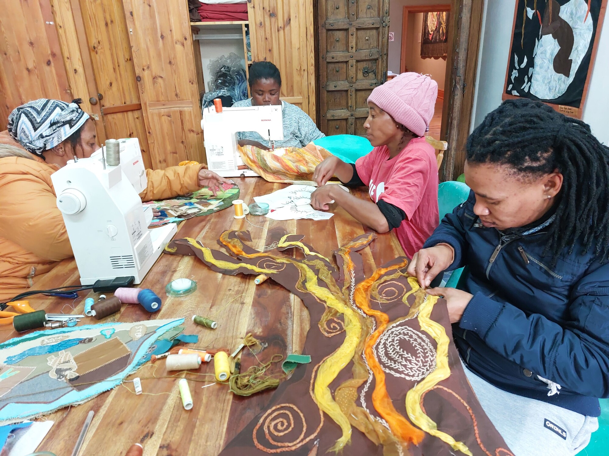 20230627 155118 Truth tree Tapestry Sandra Yvonne Cherlyn and Gerald