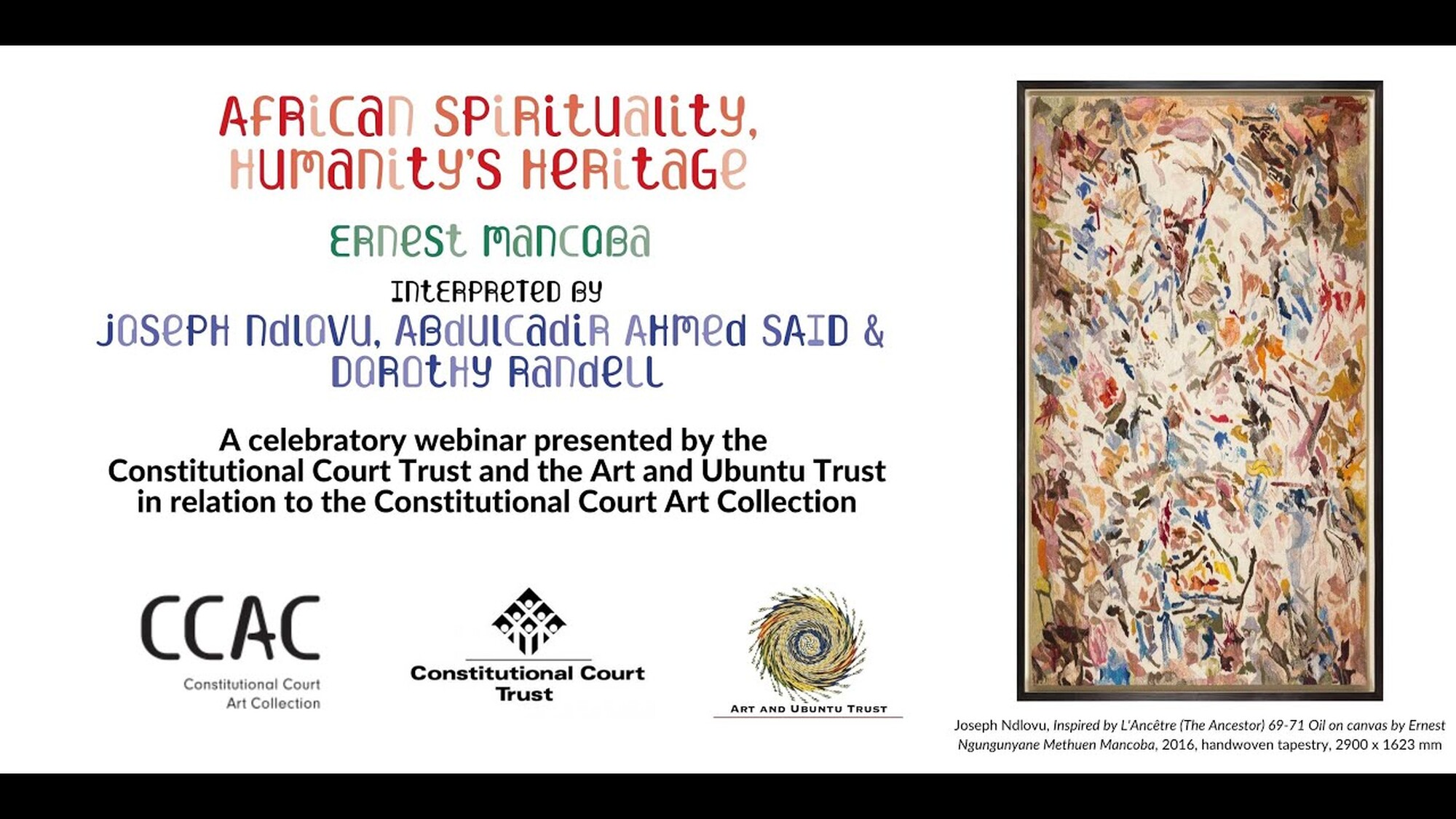 African spirituality, humanity's heritage